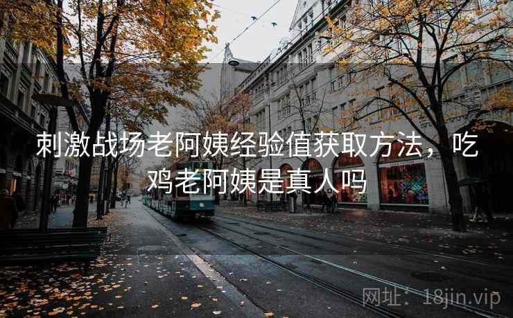 刺激战场老阿姨经验值获取方法,吃鸡老阿姨是真人吗 刺激战场老阿姨经验值获取方法,吃鸡老阿姨是真人吗
